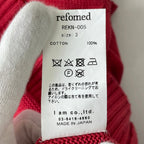 refomed / OLD MAN KNIT POLO 参考定価：35,000+tax SIZE:3