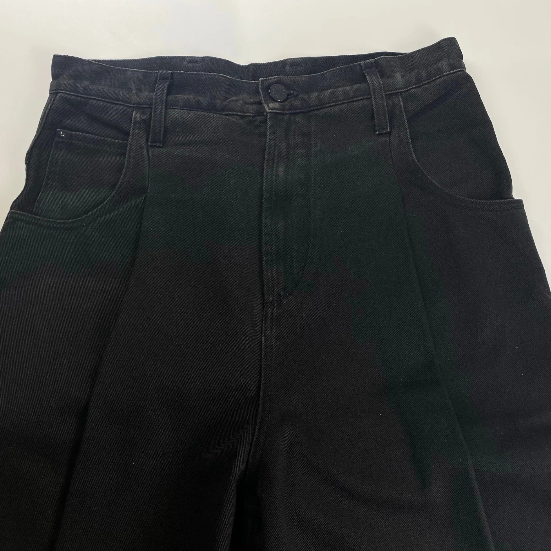 【ヴァージル期 鑑定済】 LOUIS VUITTON ルイ ヴィトン / TUCK WIDE DENIM タックワイドデニムパンツ HHD91WRDH SIZE:W30