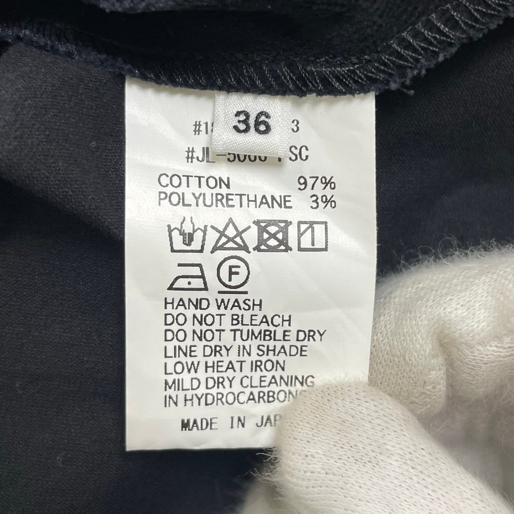 LE GLAZIK ル グラジック / 細畝コーデュロイスカート ブラック 参考定価：16,000+tax SIZE:36