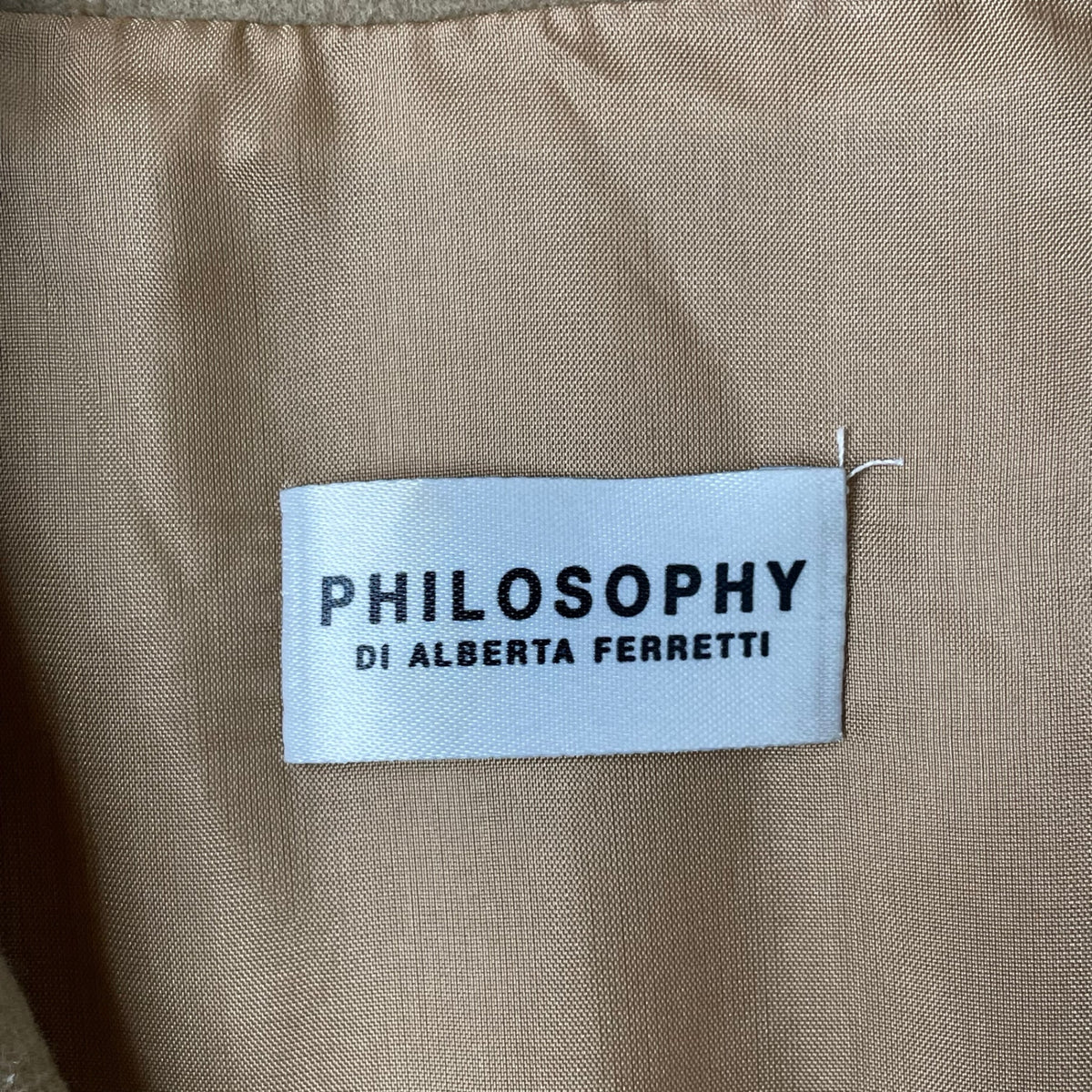 PHILOSOPHY DI ALBERTA FERRETTI / フライフロントメルトンコート 参考定価：160,000程度 SIZE:40