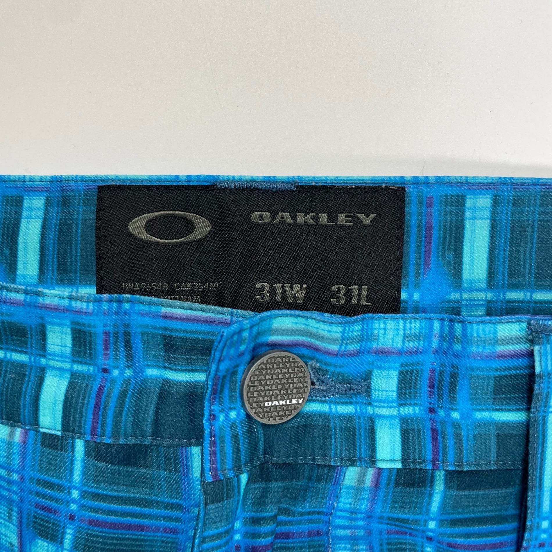 OAKLEY オークリー / サイバーチェックスラックス ブルー SIZE：W31 L31