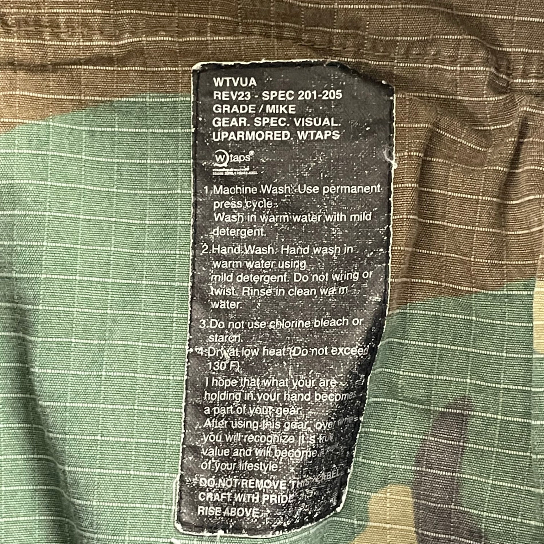 WTAPS / JUNGLE BOTTOM-1 初期 ミリタリーカーゴパンツ SIZE:1