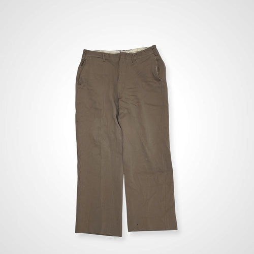 VINTAGE ヴィンテージ / 推定40sヴィンテージパンツ WALDESジップ 片ツメ SIZE:W84