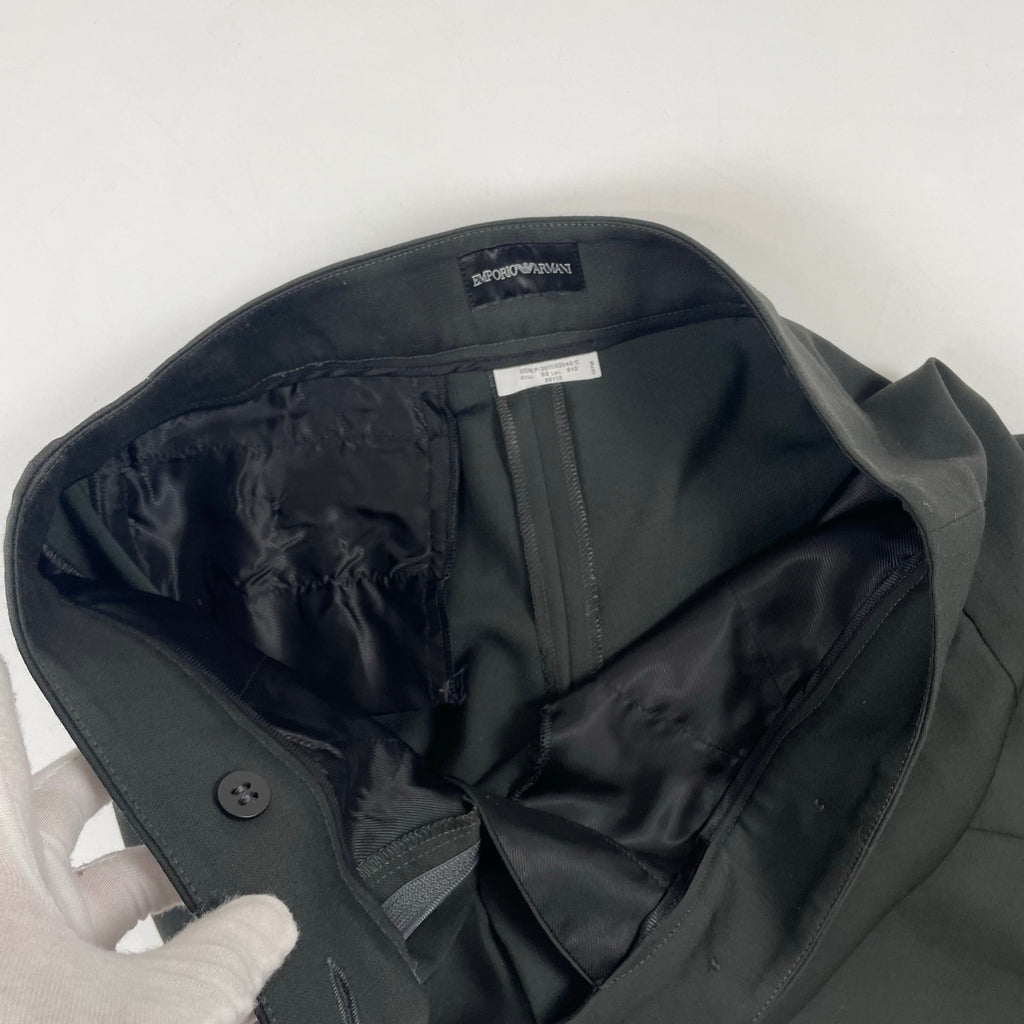 EMPORIO ARMANI / ワイドスラックス 参考定価：60,000程度 SIZE:W83cm程度