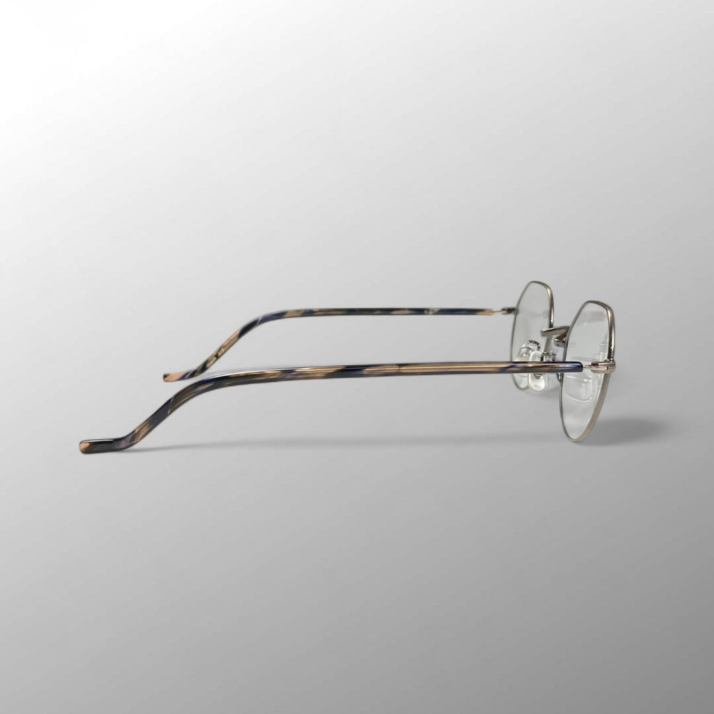 【美品】 井戸多美男 × 金子眼鏡 職人シリーズ / クラウンパント T468 ATS 度なしクリアレンズ 参考定価：36,000+tax