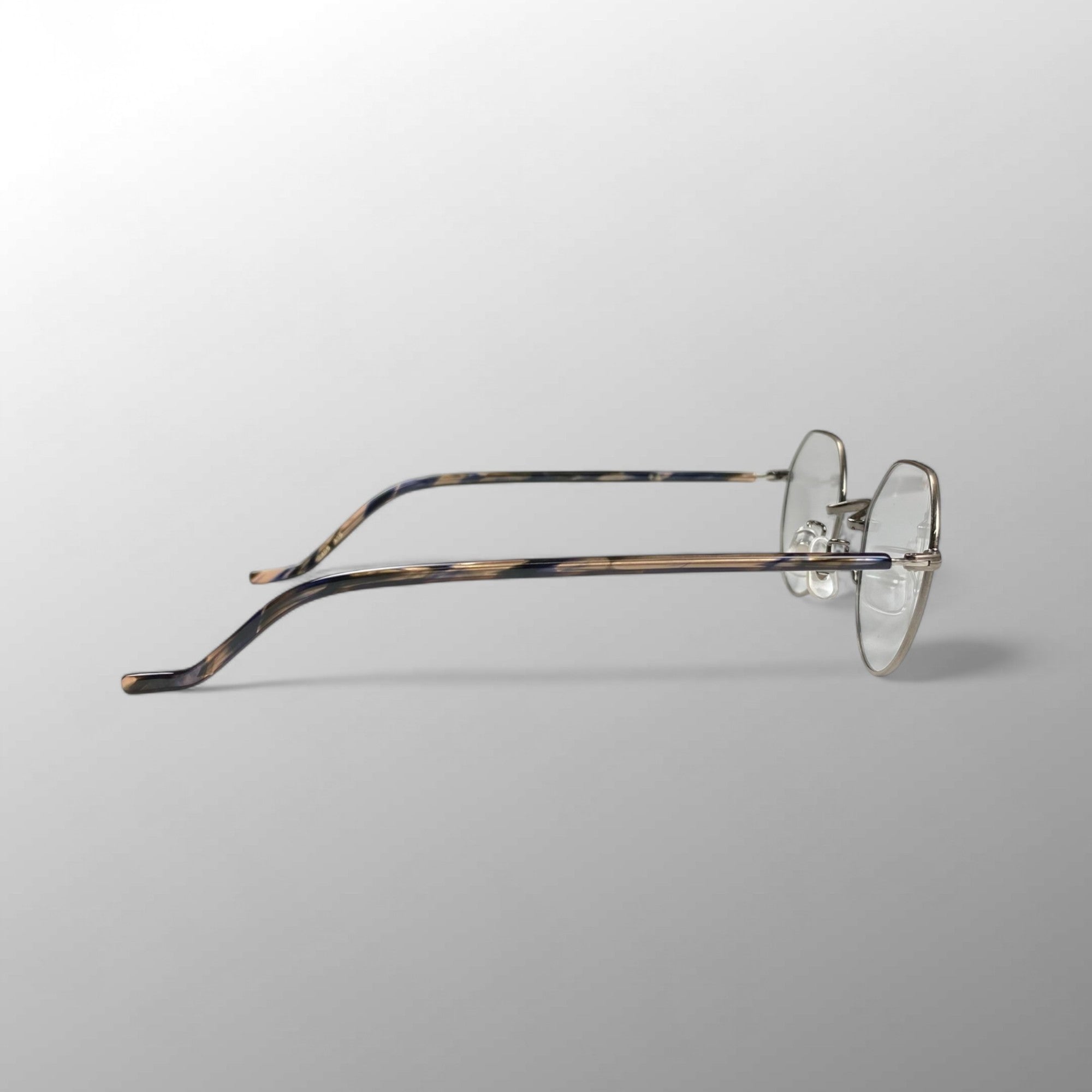 【美品】 井戸多美男 × 金子眼鏡 職人シリーズ / クラウンパント T468 ATS 度なしクリアレンズ 参考定価：36,000+tax