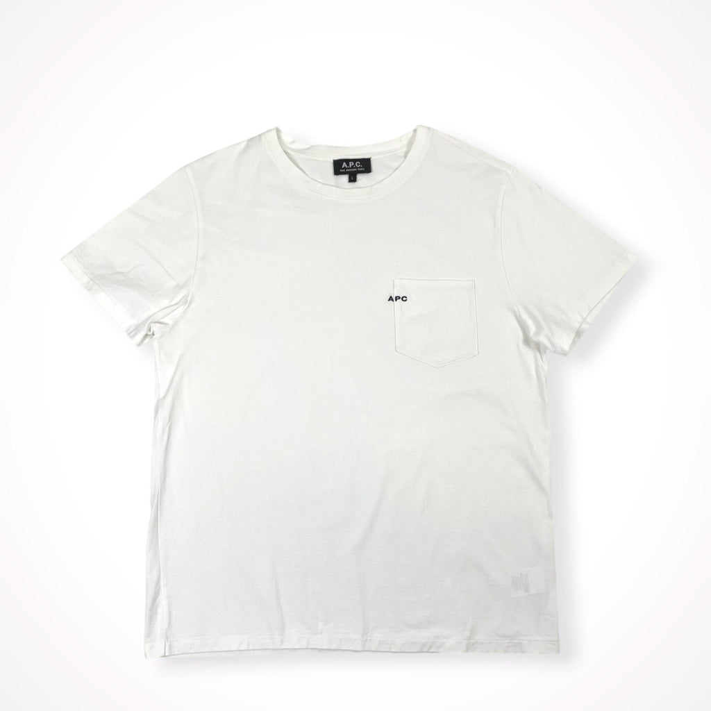 A.P.C. / 刺繍ポケットTシャツ 参考定価：8,400+tax SIZE:L