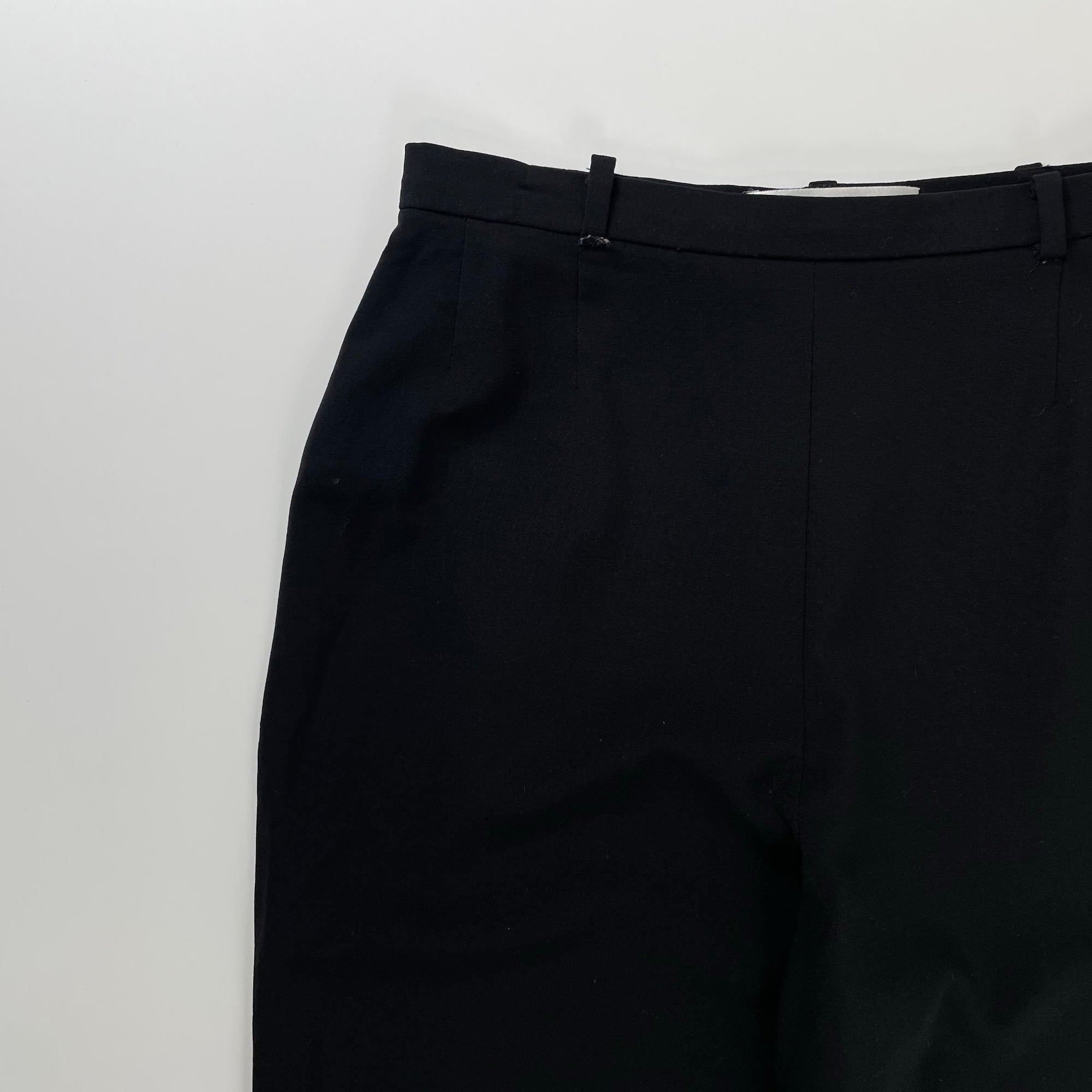 MaxMara マックスマーラ / LYCRAバージンウールMIXストレッチスラックス MADE IN ITALY SIZE:W66