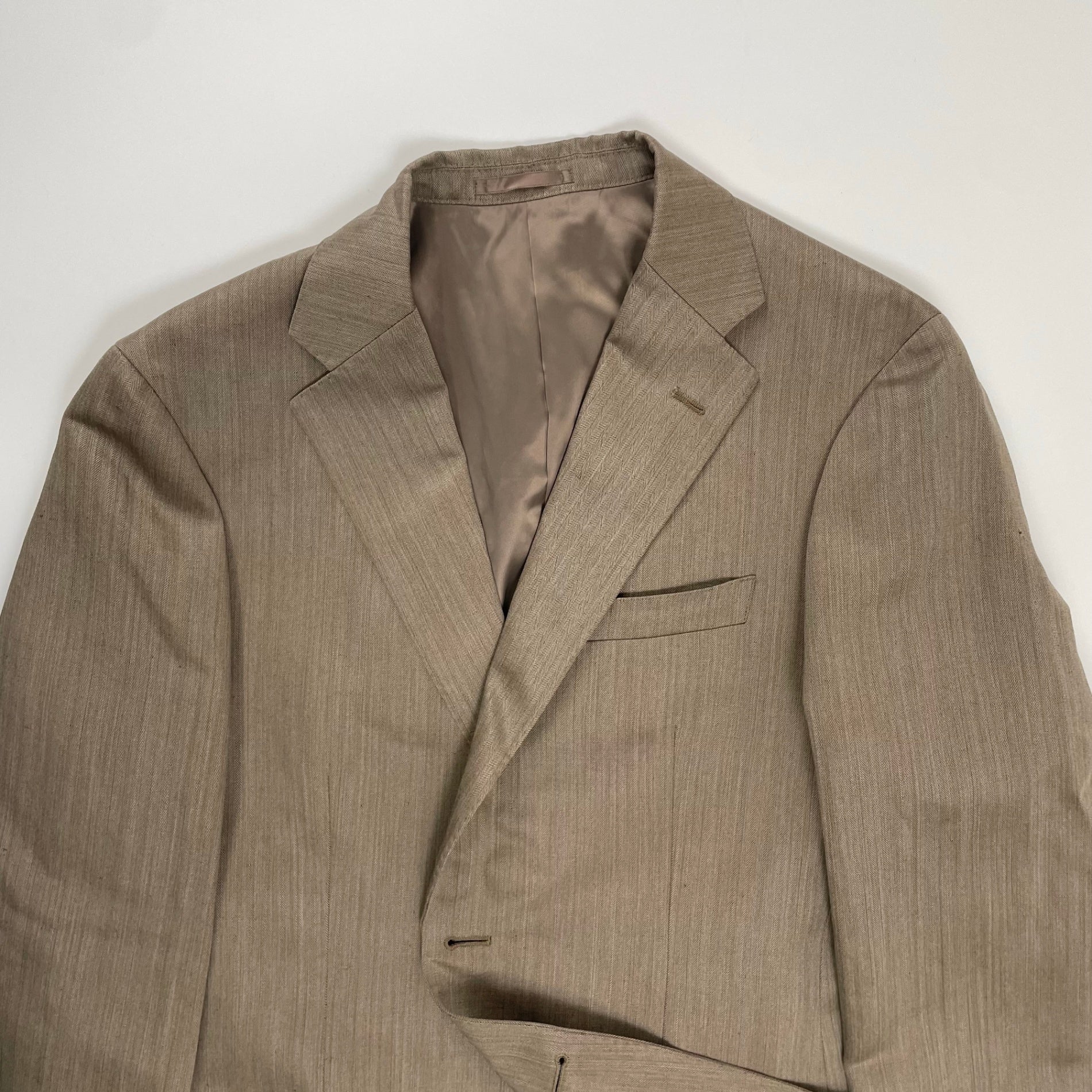 SUITIST スーティスト / ウールリネンセットアップスーツ 未使用品 参考定価：60,000程度 SIZE:XL