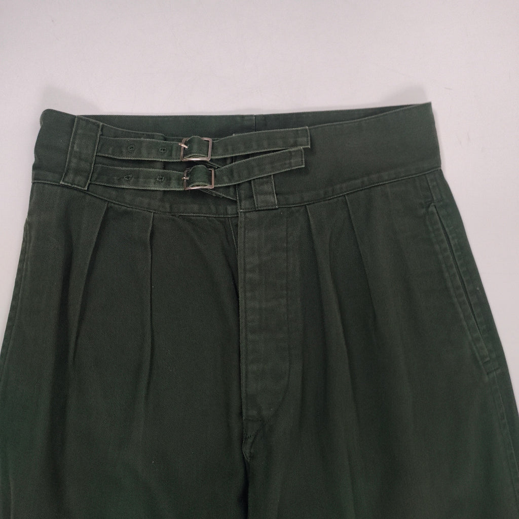 DOUBLE BELTED GURKHA TROUSERS / DOUBLE BELTED GURKHA TROUSERS 参考定価：27,000+tax SIZE:1