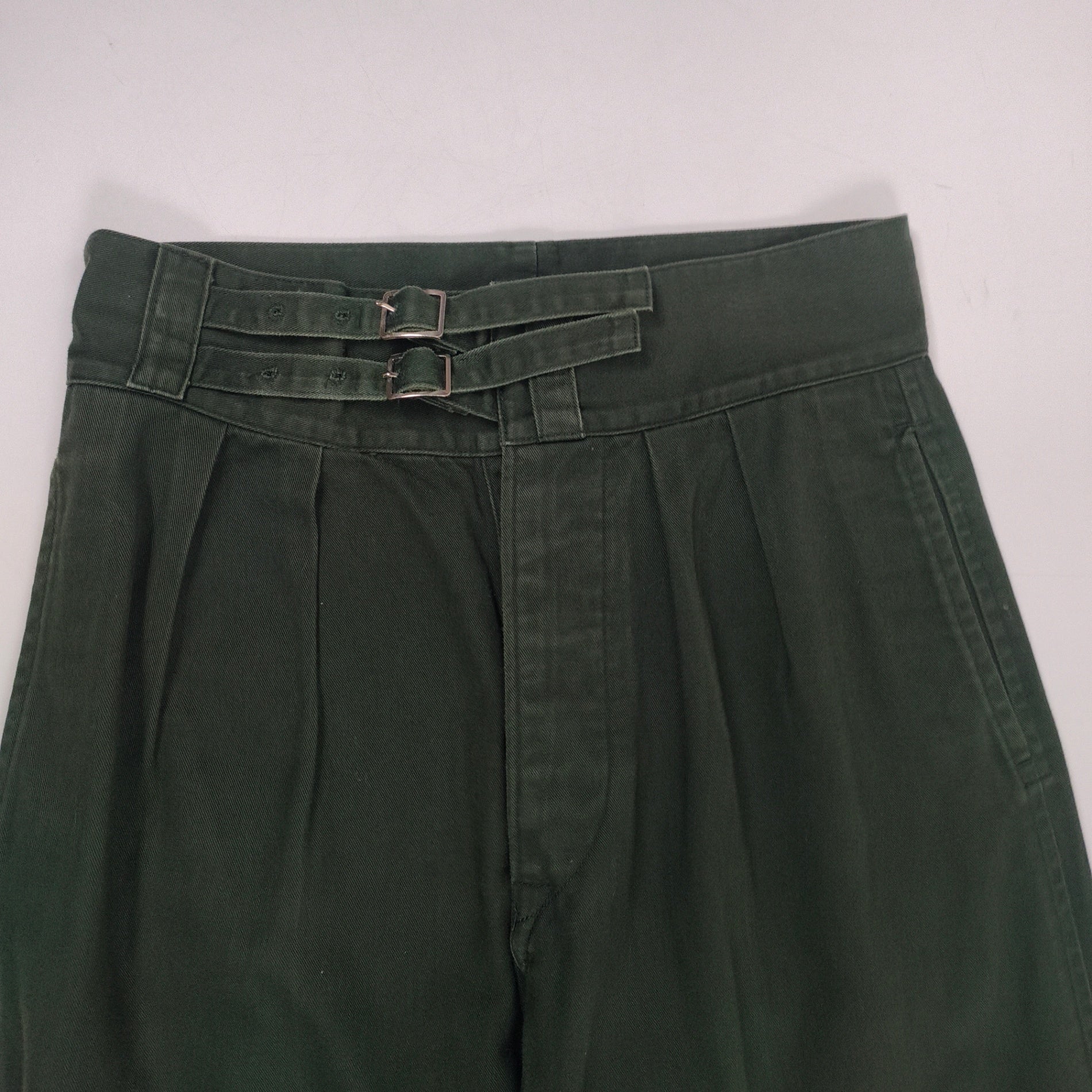 DOUBLE BELTED GURKHA TROUSERS / DOUBLE BELTED GURKHA TROUSERS 参考定価：27,000+tax SIZE:1