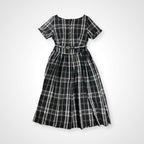 an another angelus アン アナザー アンジェラス / キーネックカラータックワンピース 参考定価：15,000+tax SIZE：FREE