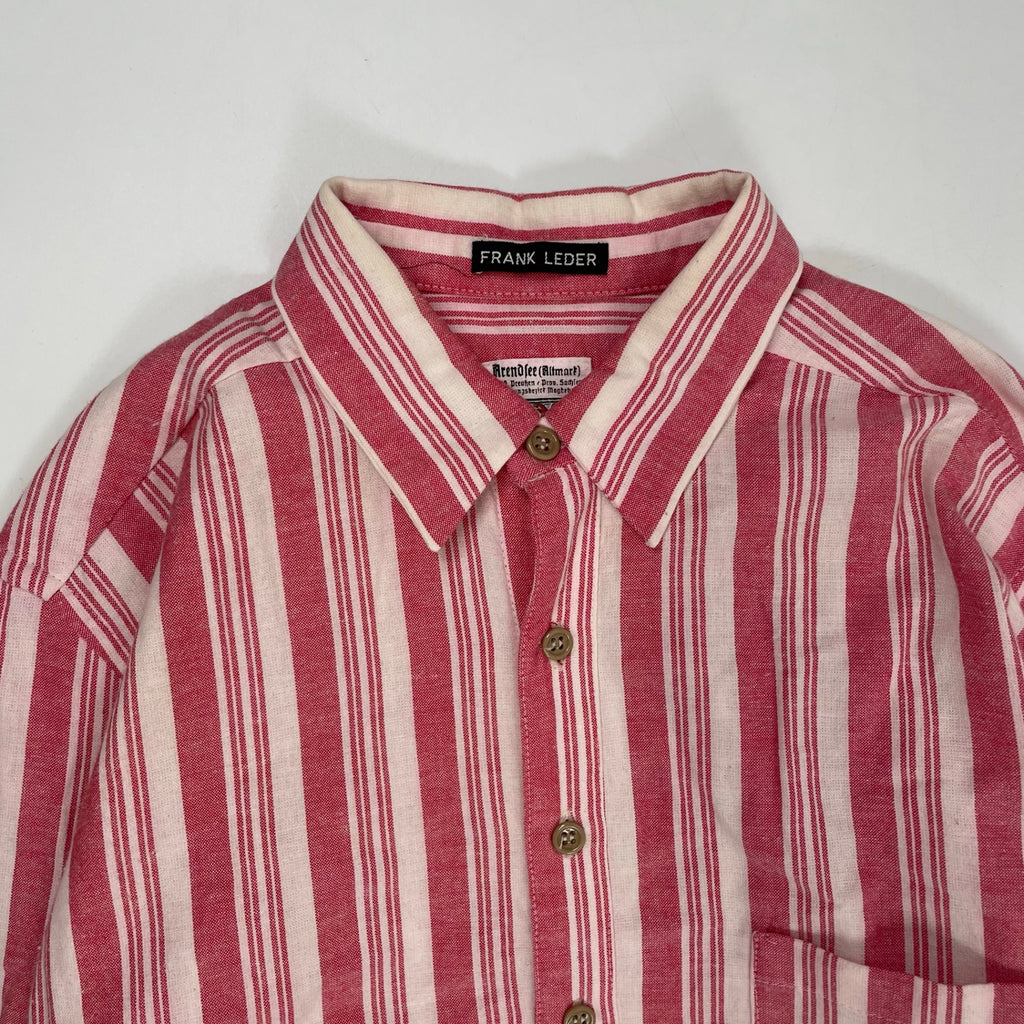FRANK LEDER / ヴィンテージファブリックシャツ 参考定価：50,000程度 SIZE:XS(M程度)