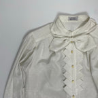 VINTAGE ヴィンテージ / ボウタイ付 ヴィンテージブラウス SIZE:M程度