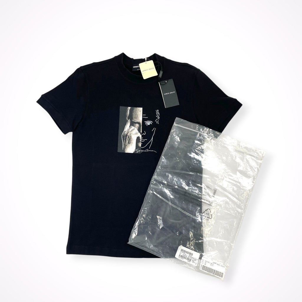 GIORGIO ARMANI ジョルジオ アルマーニ / ポートフォリオTEE 参考定価：38,000+tax SIZE:48