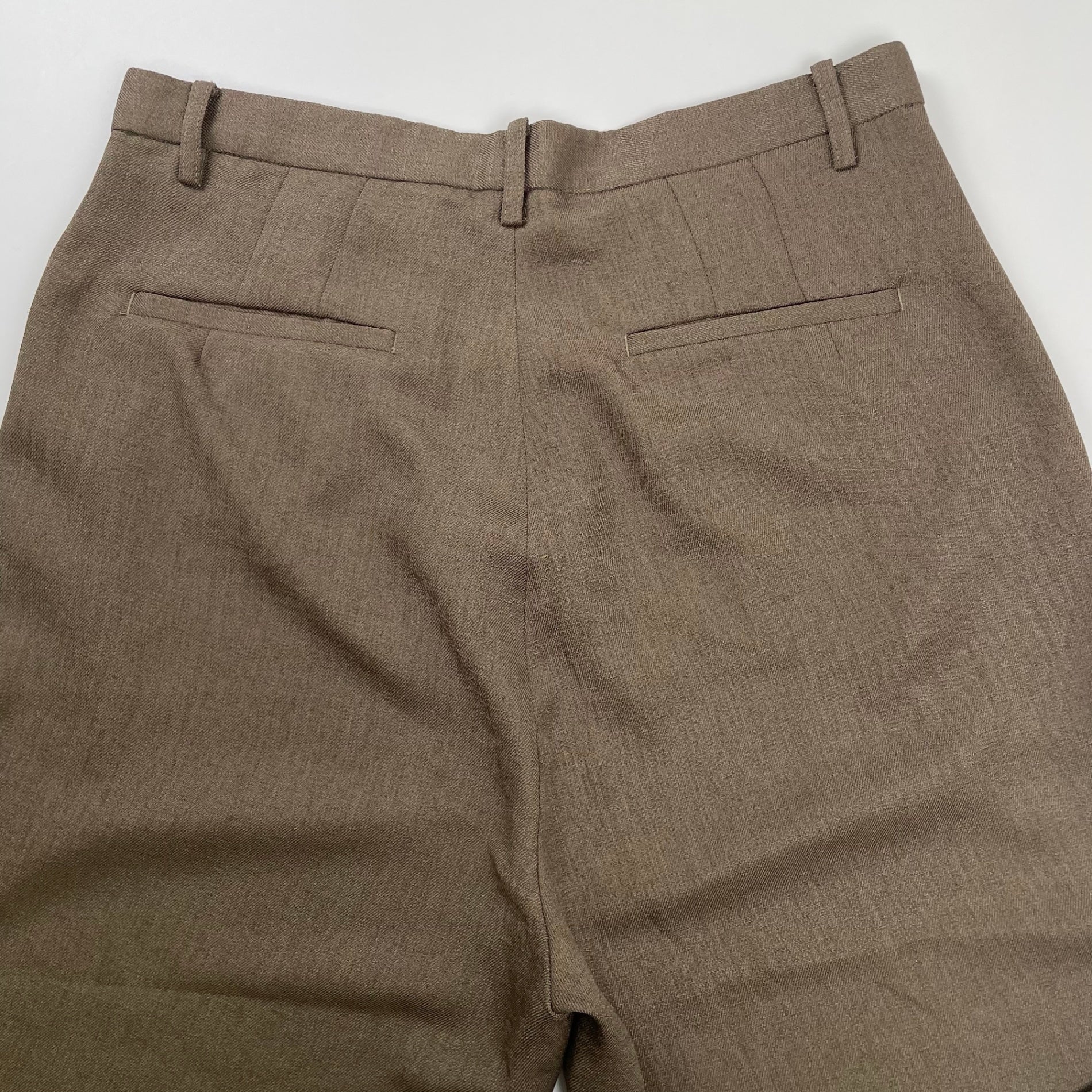 NUMBER NINE ナンバーナイン / PEツイルウエストコードワイドパンツ オリーブ 参考定価：12,000+tax SIZE:3