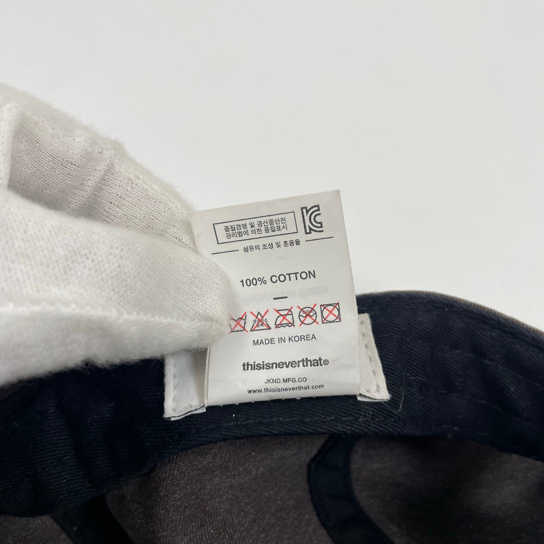 thisisneverthat ディスイズネバーザット / サークルロゴキャップ ブラウン 参考定価：8,000程度