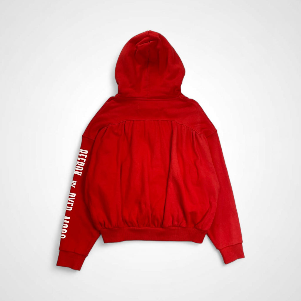 REEBOK × PYER MOSS リーボック パイアー モス / コラボ クロップド プルオーバーパーカー 参考定価：19,000+tax SIZE:M