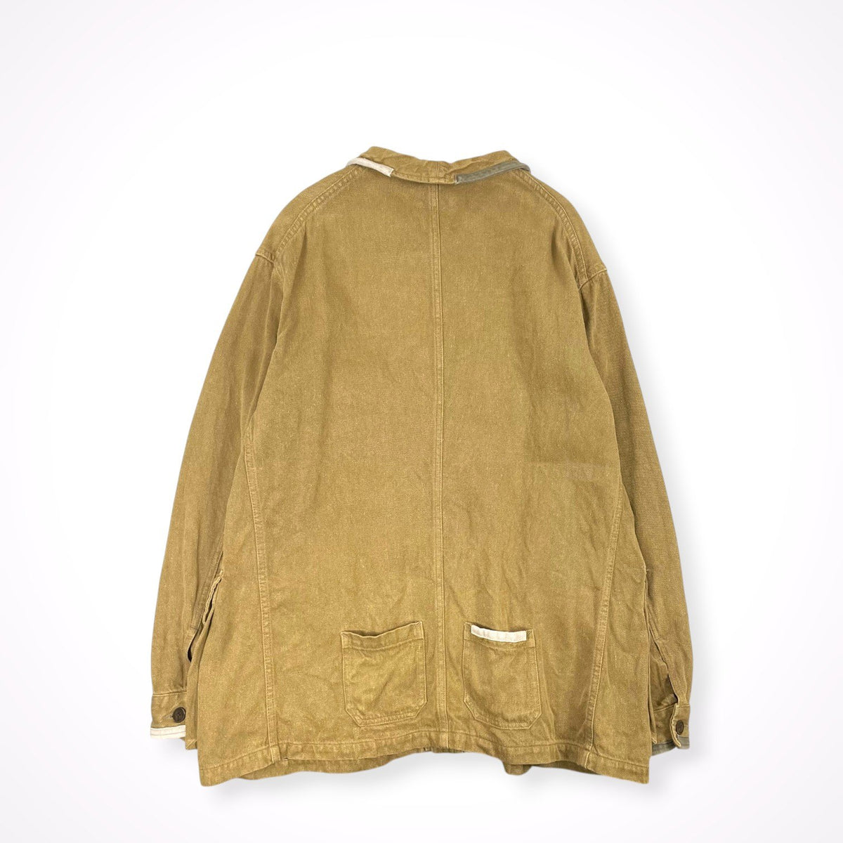 Nigel Cabourn / WORK JACKET REPAIR FINISH HEMP DENIM 参考定価：72,000+tax SIZE:50