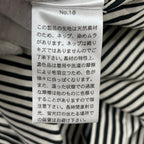 beautiful people / stripe river chin warmer shirt 参考定価：43,000+tax SIZE:40