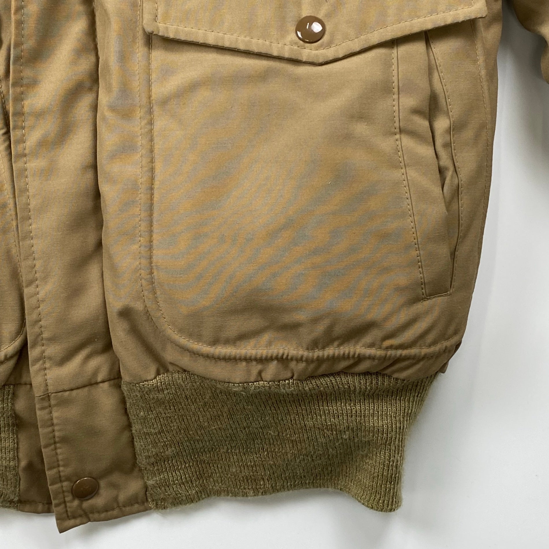 70年代 VINTAGE Schott ショット / ヴィンテージ ダウンジャケット フライトジャケット TALONジップ  ミリタリー SIZE：XS