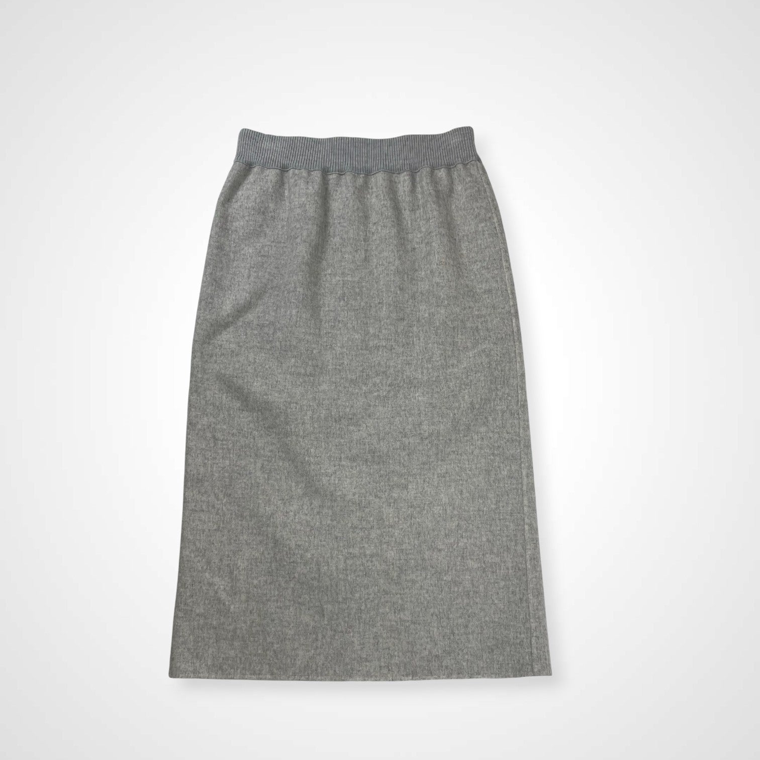 DES PRES デプレ / ライトダブルフェイスシャギー Iラインスカート 参考定価：32,000+tax SIZE:36