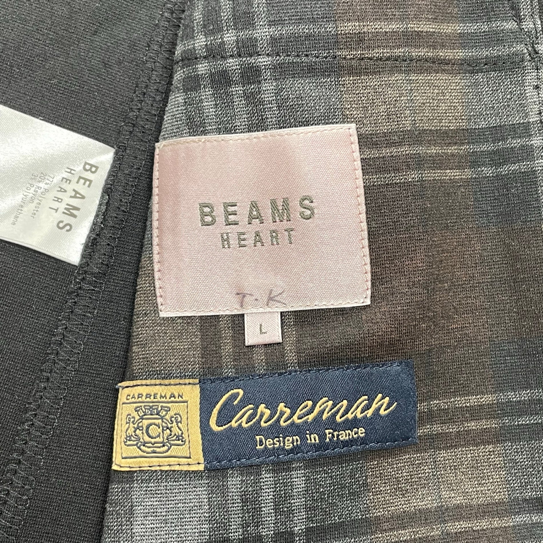 BEAMS HEART ビームスハート / ビッグシルエットポンチジャケット 参考定価：16,000程度 SIZE:L