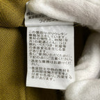 me ISSEY MIYAKE ミー イッセイミヤケ / プリーツショルダーバッグ フラップ付 カーキ B5サイズ