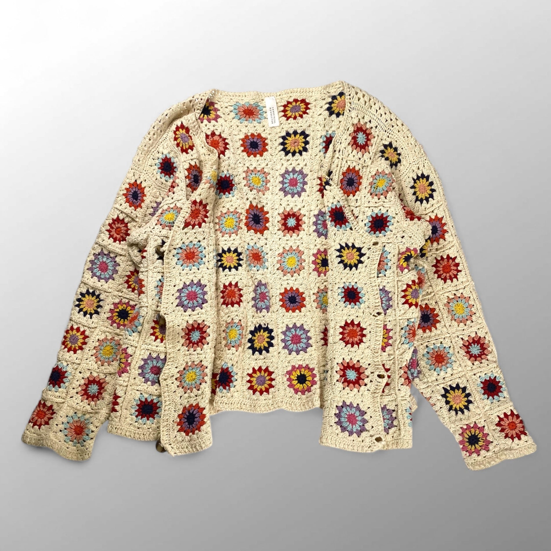 Niche. ニッチ / INDUSTRIAL HINDUSTAN CROCHET CARDIGAN クロシェ カーディガン 参考定価：38,000+tax SIZE:FREE