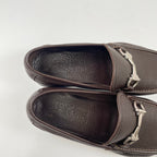 SALVATORE FERRAGAMO / ガンチーニローファー オールソール済  参考定価：70,000程度 SIZE:8 1/2