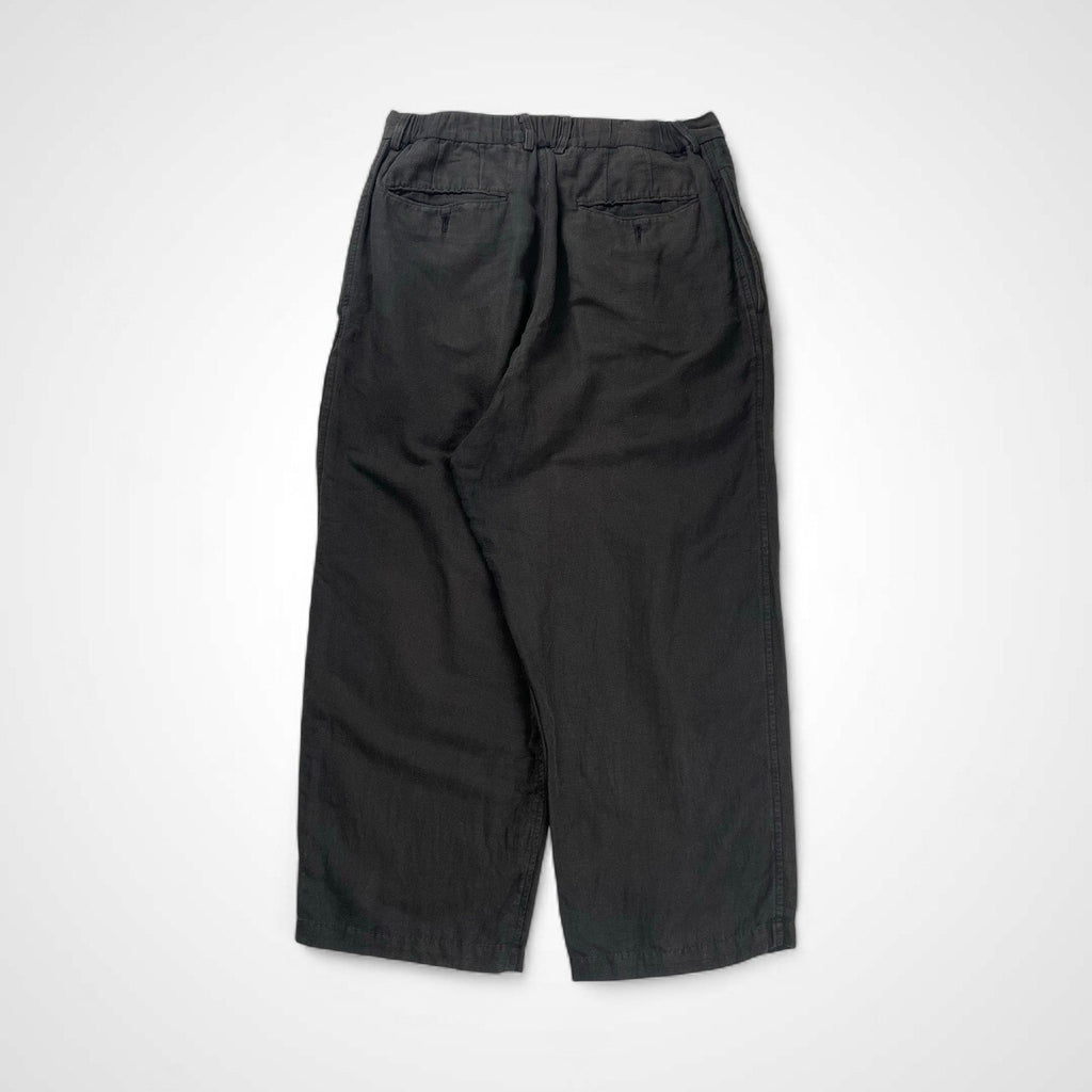 YOKO SAKAMOTO ヨーコ サカモト / コットンリネンイージーパンツ 参考定価：35,000程度  SIZE:M