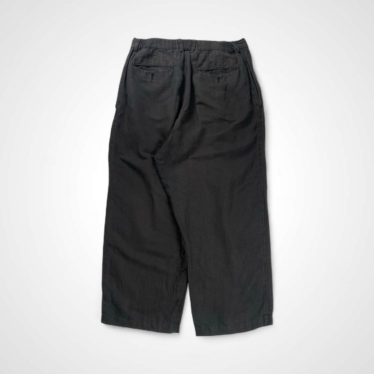 YOKO SAKAMOTO ヨーコ サカモト / コットンリネンイージーパンツ 参考定価：35,000程度  SIZE:M