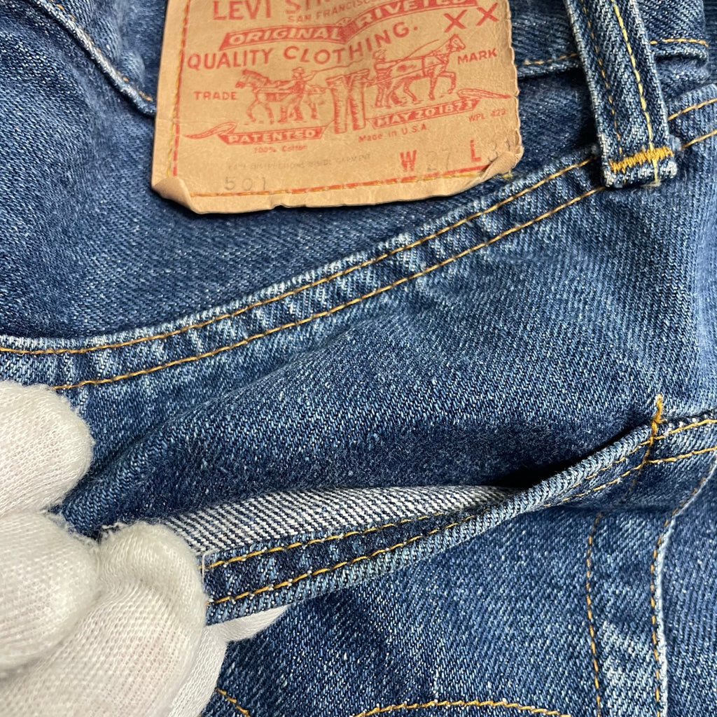 Levi's リーバイス / 66前期 ヴィンテージデニム 色残り4-5割程度 SIZE：W27 L31