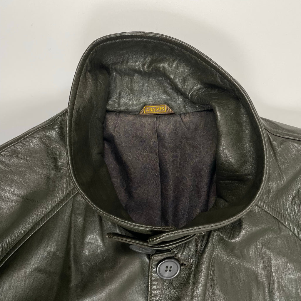 ARAMIS アラミス / ヴィンテージラムレザーコート 参考定価：60,000程度 SIZE:L