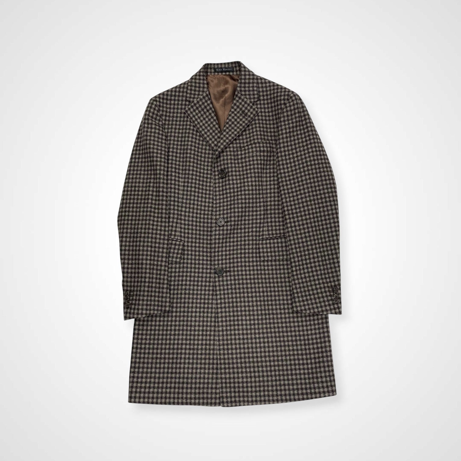 NINO DANIELI ニノ ダニエリ / バージンウールMIXチェスターコート 参考定価：150,000程度 SIZE：48