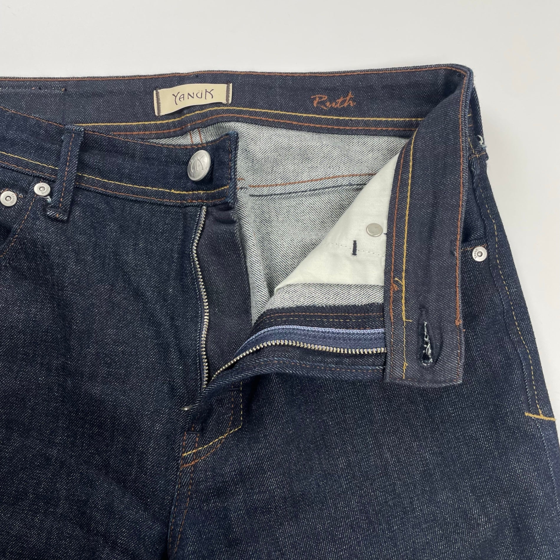 YANUK ヤヌーク / PREMIUM2 スリムテーパード RUTHデニムパンツ 参考定価：28,000+tax SIZE:26