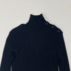 MM6 Maison Margiela / 21AW ショルダーボタンリブニット 参考定価：55,000程度 SIZE:S