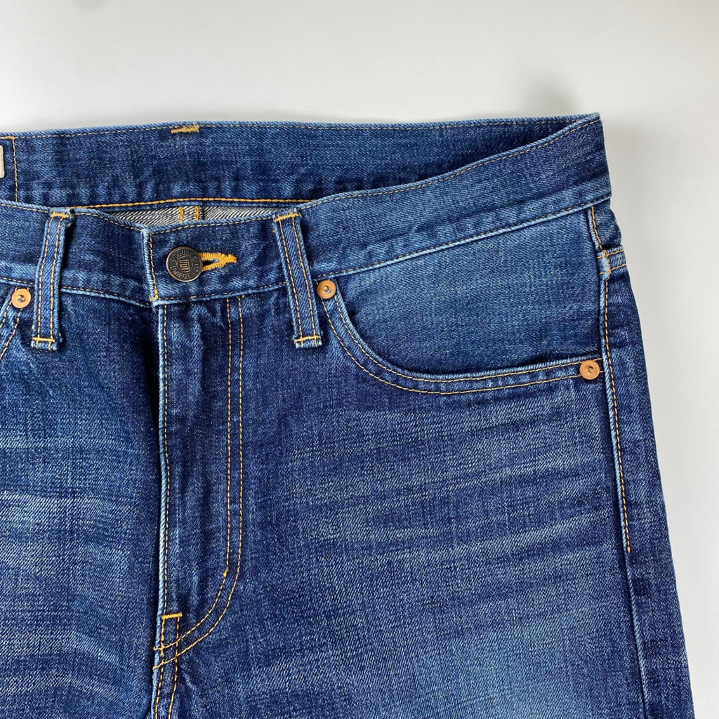 stussy ストゥーシー S/DOUBLE エスダブル / デニムパンツ PATTERN No.1 日本製 赤耳 SIZE：W31