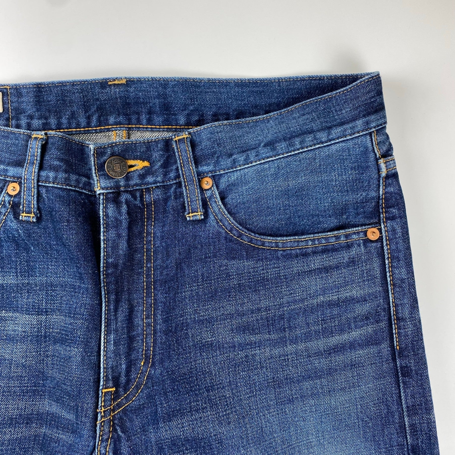 stussy ストゥーシー S/DOUBLE エスダブル / デニムパンツ PATTERN No.1 日本製 赤耳 SIZE：W31