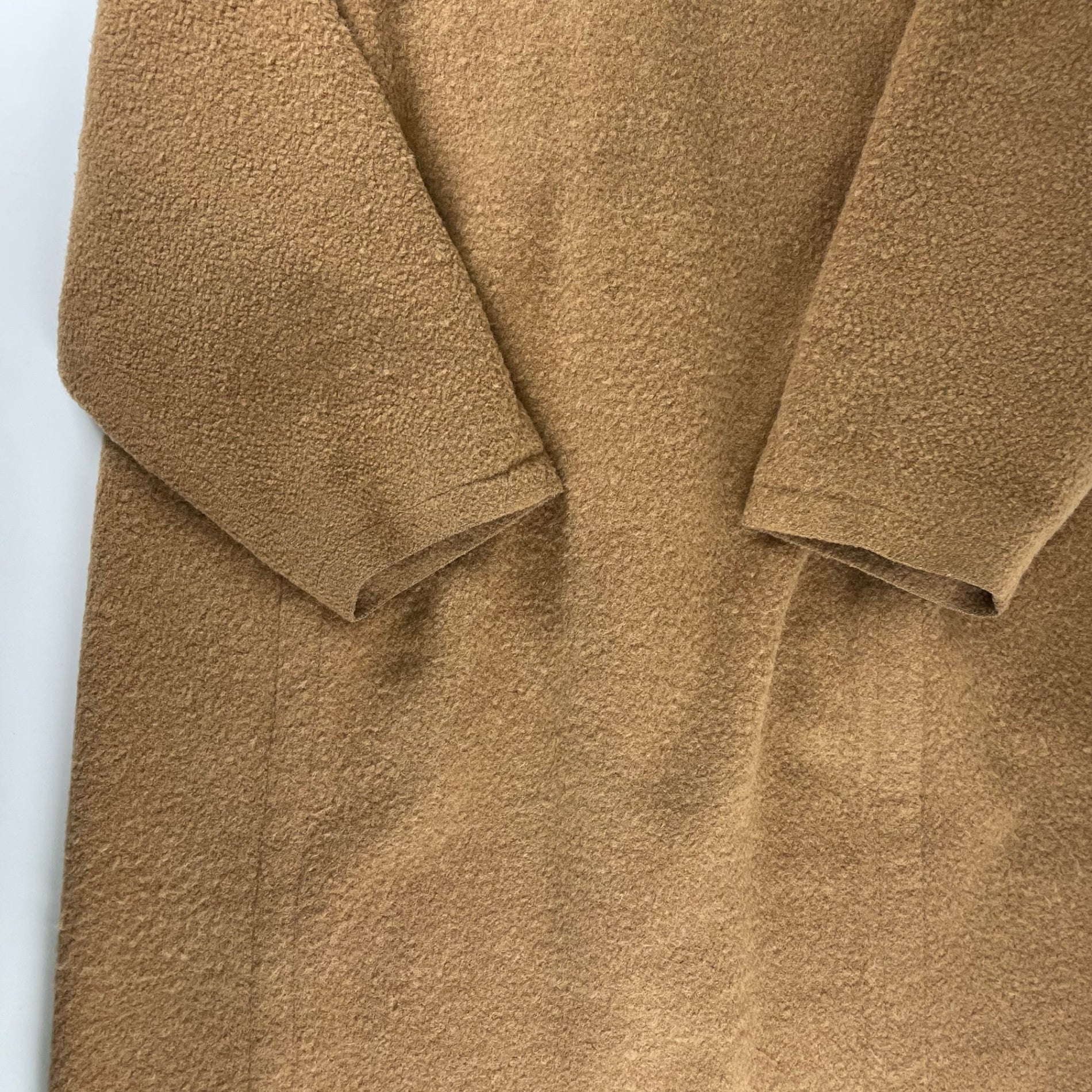 IENA LA BOUCLE イエナラブークル / アルパカシャギーオーバーコート ベージュ 参考定価：59,000+tax SIZE:38