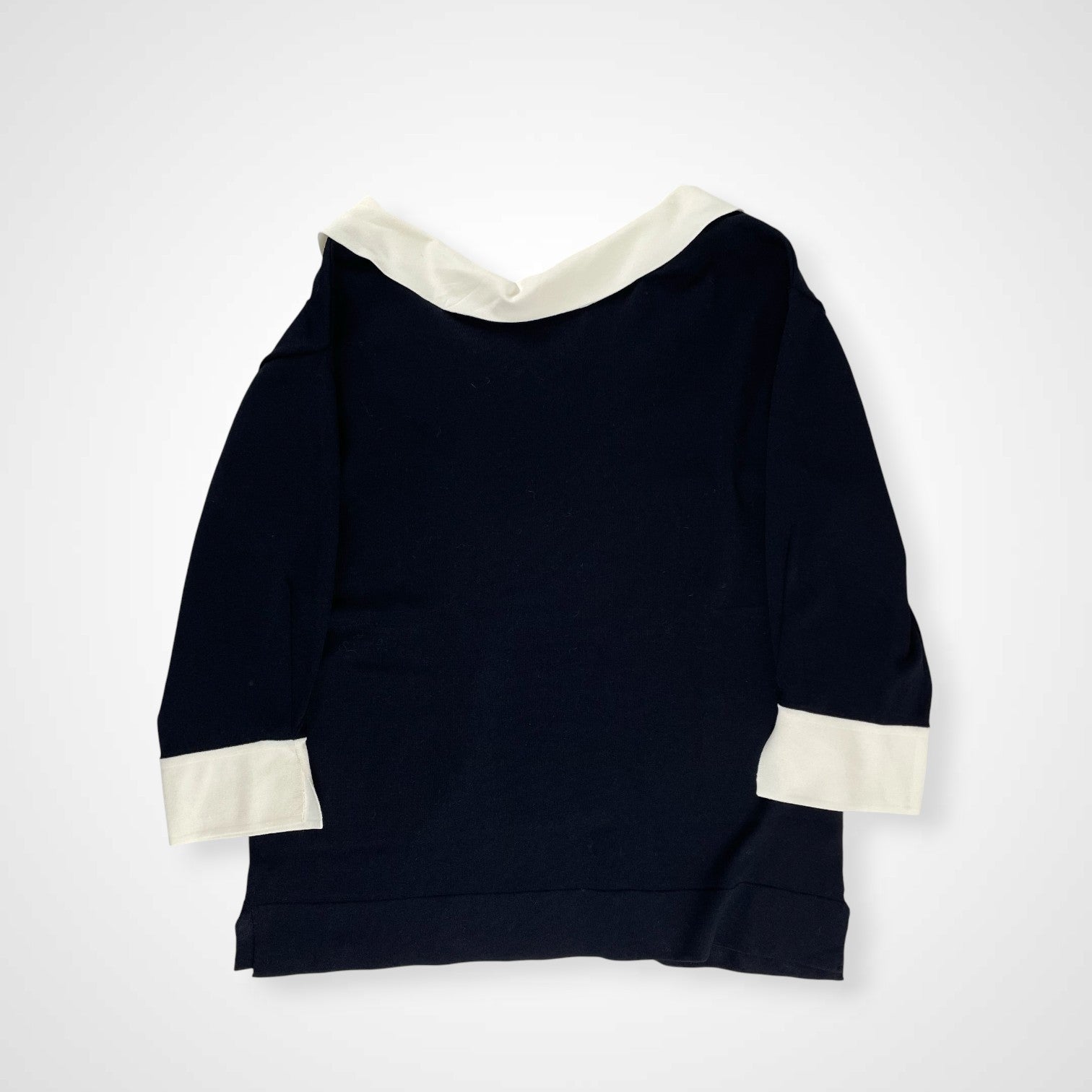 ESTNATION エストネーション / ボウタイ2トーンブラウス 参考定価：30,000程度 SIZE：38