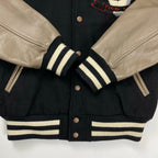 VAN JACKET ヴァン ヂャケット / ヴィンテージスタジャン 背面ロゴ デコレーション SIZE：M