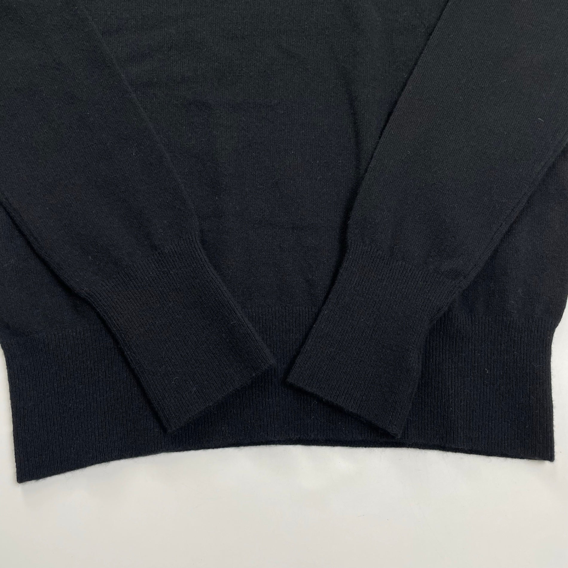 PICEA ピセア / 14GG High Neck ベビーカシミヤ100％ ブラック 21H18 極美品 参考定価：51,000+tax SIZE:02