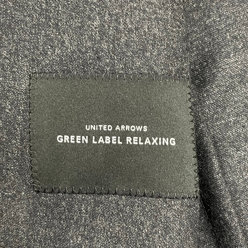 green label relaxing グリーンレーベル リラクシング / CANONICOフラノ2ピース セットアップ グレー 参考定価：45,000+tax SIZE:S程度