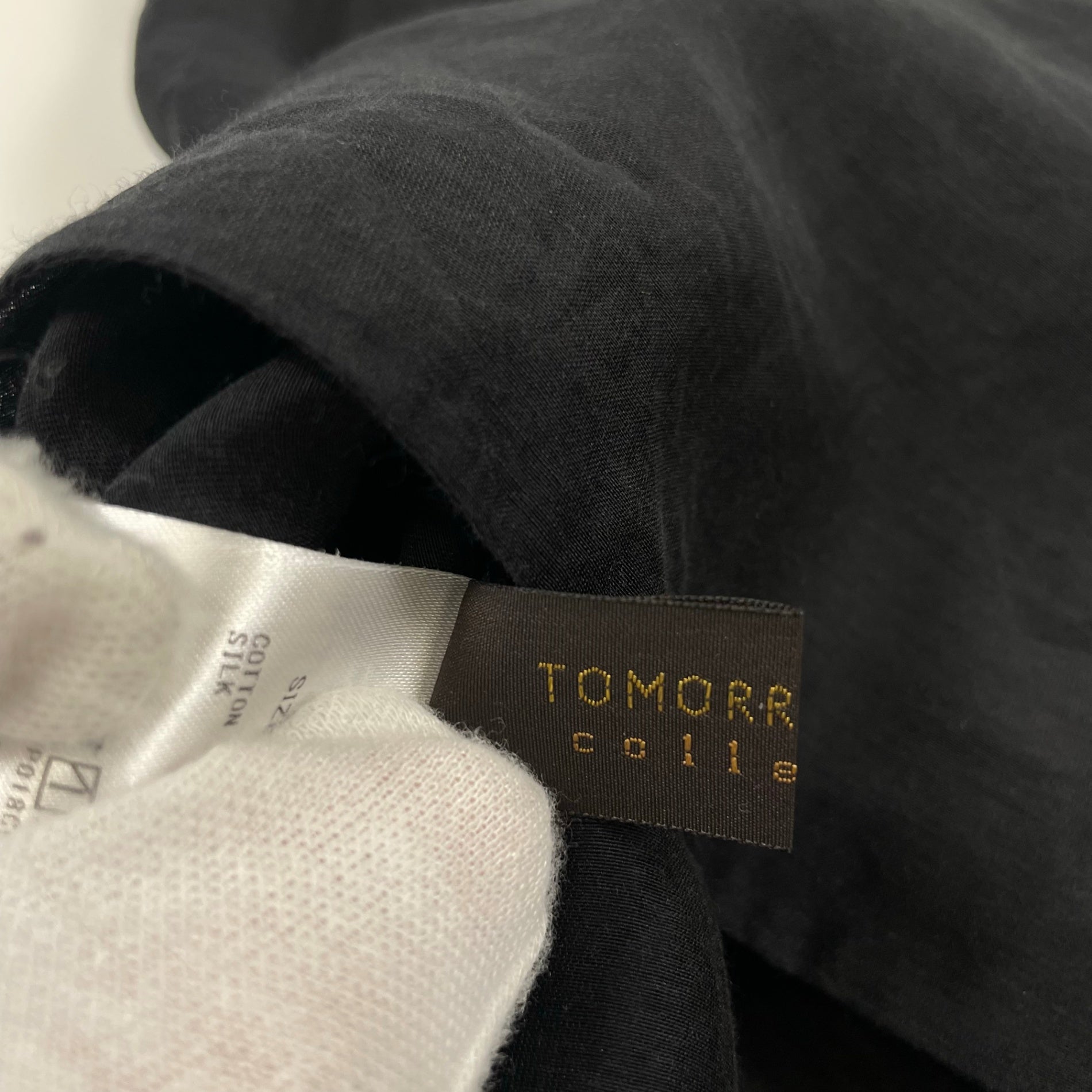 TOMORROWLAND collection トゥモローランド コレクション / コットンシルクオーガンジー ノースリーブブラウス SIZE:36