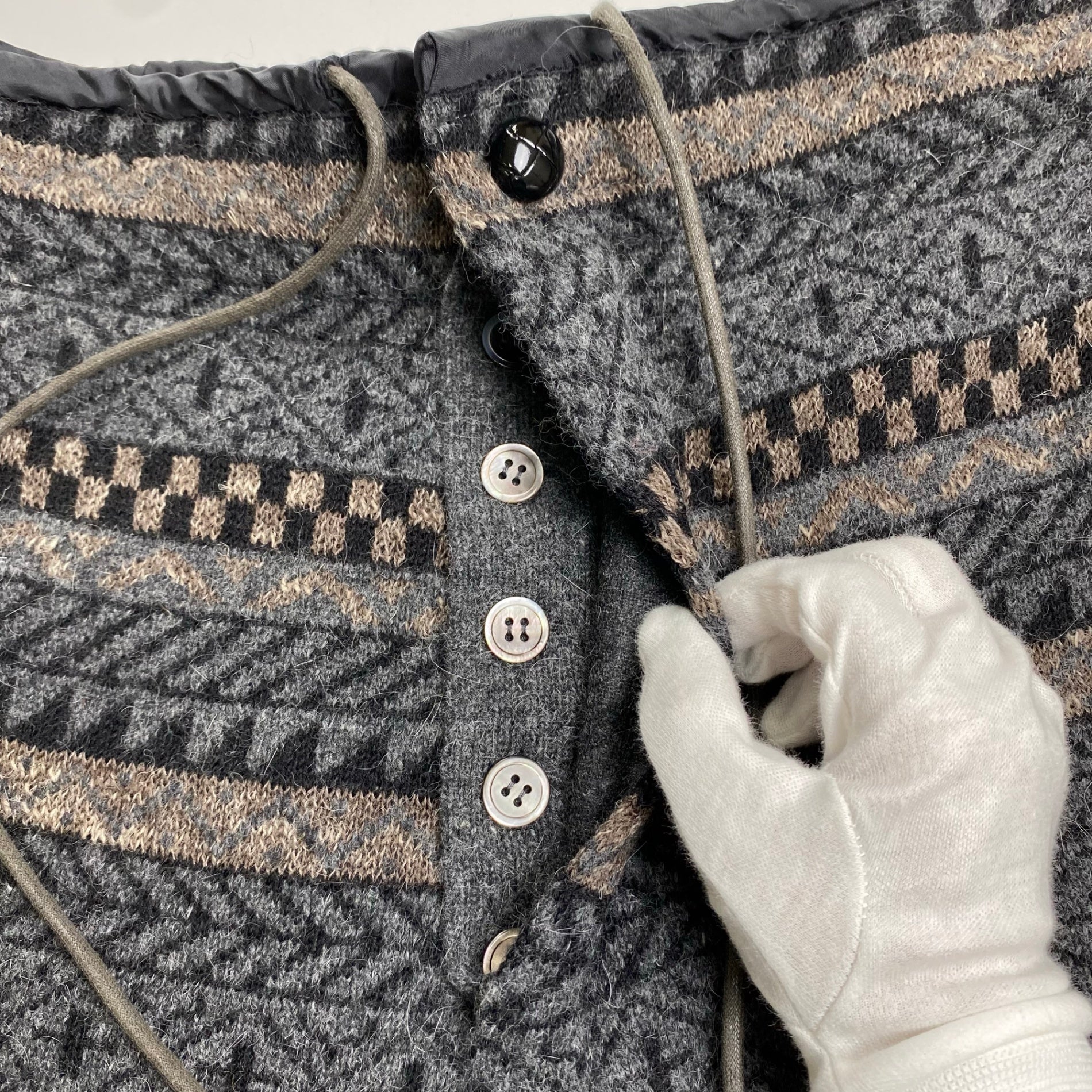 sacai サカイ / ジャガードニットハーフパンツ ノルディック SIZE:1