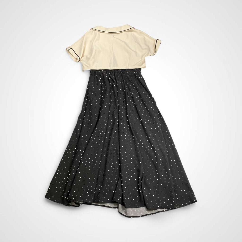 an another angelus アン アナザー アンジェラス / ジャケット付きドットキャミワンピース 未使用 参考定価：15,800+tax SIZE:FREE