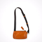 IL BISONTE / レザーミニショルダーバッグ ブラウン