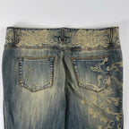 ERMANNO SCERVINO / ジャガードデニムパンツ 参考定価：120,000程度 SIZE：42