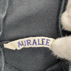 AURALEE オーラリー / LUSTER PLAITING HI NECK L/S TEE ブラック 参考定価：15,000+tax SIZE:3
